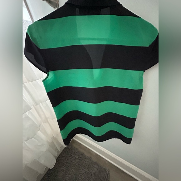 Loft blue and green striped top - Picture 2 of 6